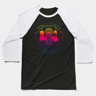 CONSULTING DETECTIVE & TIME TRAVEL INVESTIGATOR  RAINBOW VERSION Baseball T-Shirt